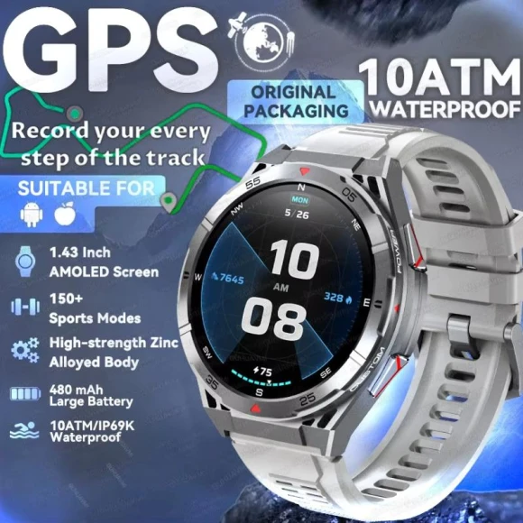 Dual-Band GPS Smart Watch — Smartwatches, SAMS Online