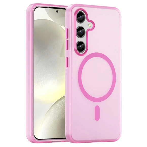 Magnetic Case TPU+PC Anti-Fingerprint Phone Cover — Phone Accessories, Smartwatch 2025