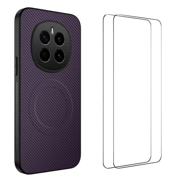 Magnetic Case with Carbon Fiber Texture — Basic Cases, WANLONFENG