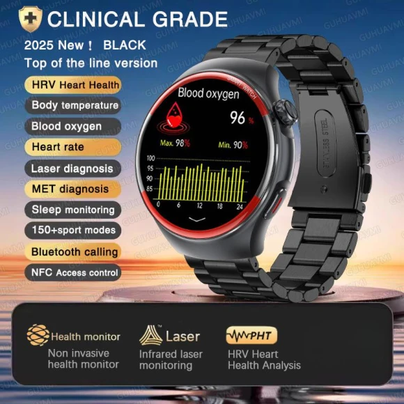 Medical Nurse Watch with Laser Therapy — Smartwatches, PRISMA