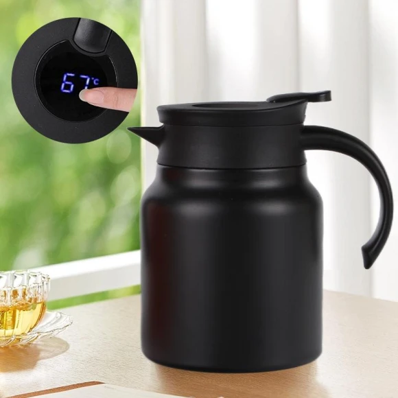 Portable Thermos Kettle with Digital Display — Beverage Warmers, Darling Home