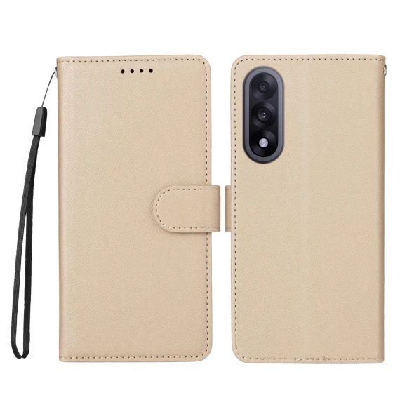 RFID Blocking 3 Card Slots PU Leather Phone Cover with Wrist Strap — Passport Wallets, Smartwatch 2025