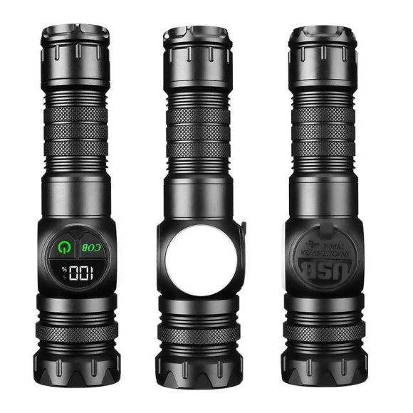 Smart Digital Display Flashlight — Flashlights, DONOTTAG