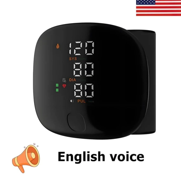 Smart Touch LED Wrist Blood Pressure Monitor — Blood Pressure Monitors, YJMP