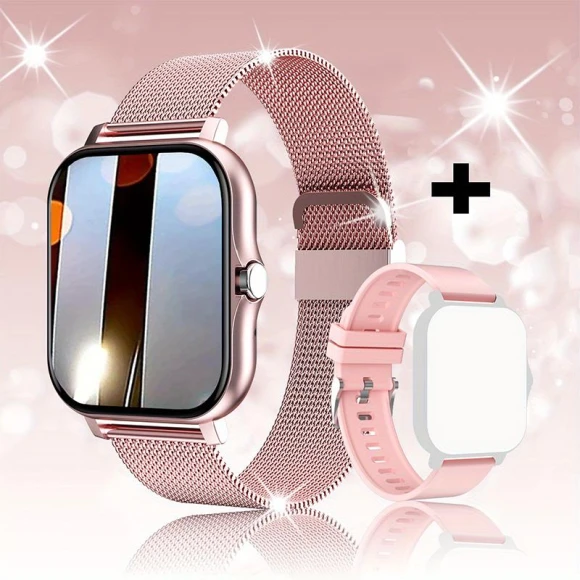 Smart Watch with Bluetooth Calling and Fitness Tracking — Smartwatches, Wula Mall