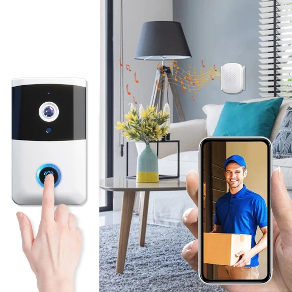 Smart Wireless Doorbell Camera — Security Cameras, Winnerer