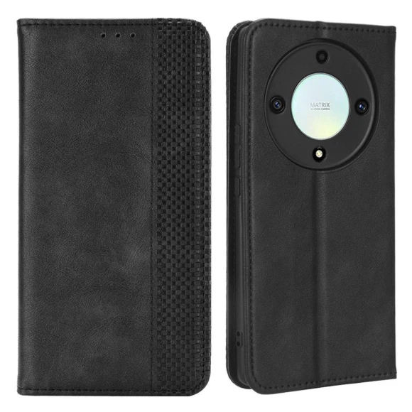 Vintage PU Leather Wallet Stand Phone Case — Phone Accessories, Smartwatch 2025