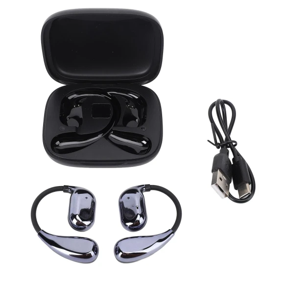 Wireless Bluetooth Earbuds with Real-Time AI Language Translation — In-Ear Headphones, Electric1