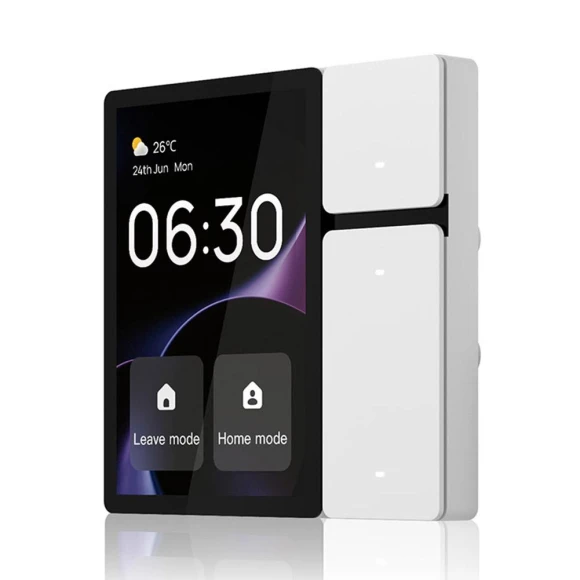 3.5-Inch Touch Control Panel with Built-in Switches — Smart Home Hubs & Controllers, Golden Security