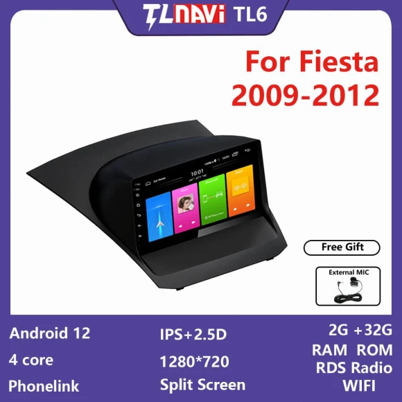 Android Smart Screen Navigation System — In-Dash, CLAYTON