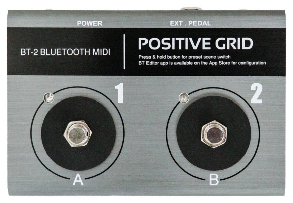 Bluetooth MIDI Controller Pedal — Footswitches, Positive Grid