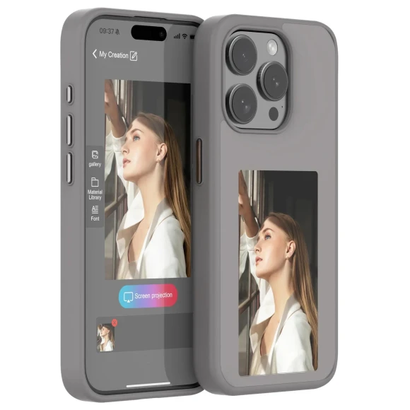 DIY Screen Projection AI Phone Case — Protective Covers, ZJM Mall