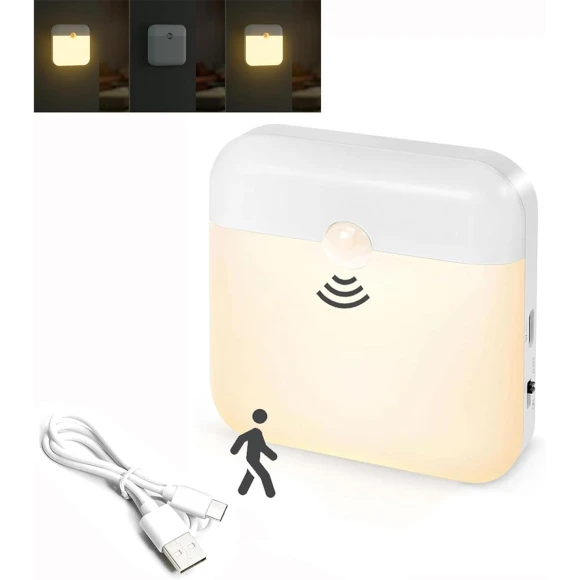 LED Night Light with Motion Sensor — Motion Sensors, Vieruodis