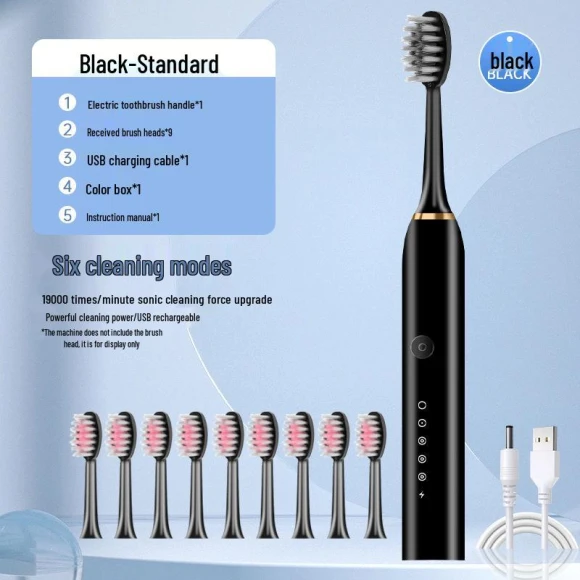 Smart Electric Toothbrush Sonic for Couples — Rotating Electric Toothbrushes, Dental Clinic