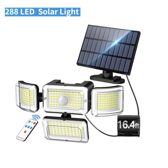 Solar Outdoor Lights with Motion Sensor — Outdoor Security & Flood Lighting, KITCHEN-MALL