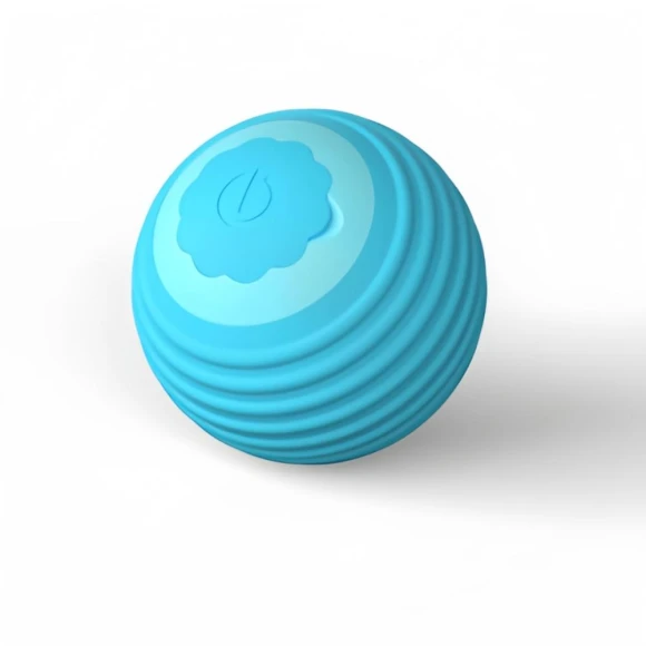 USB Rechargeable Smart Rolling Ball for Cats — Interactive Learning Devices, QDpuer