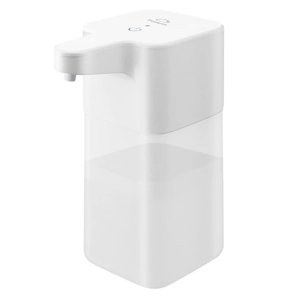 Automatic Contactless Dispenser, Large Capacity 18.6 fl oz, for Foaming Soap, Infrared Sensor, White — Bases, dretec