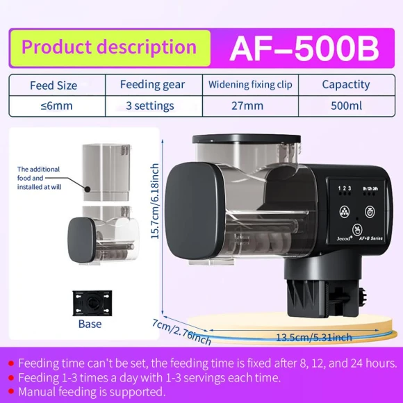 Automatic Fish Feeder — Feeders, Jebao