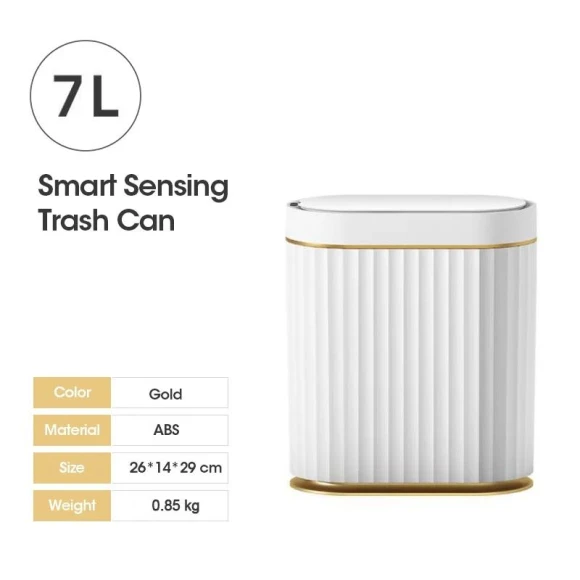 Automatic Touchless Smart Trash Can — Kitchen Cans, Mode Closet