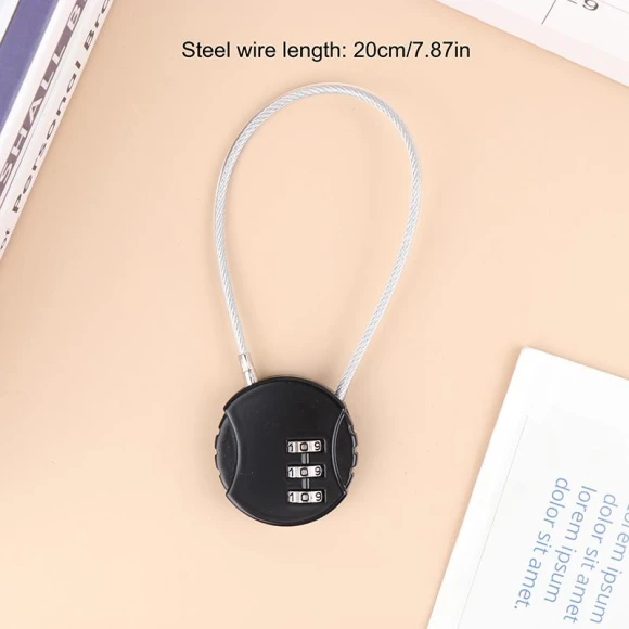 Cable Digital Combination Lock — Bases, Boyhood