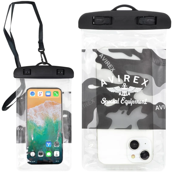 Clear Waterproof Smartphone Case — Foam, Avirex