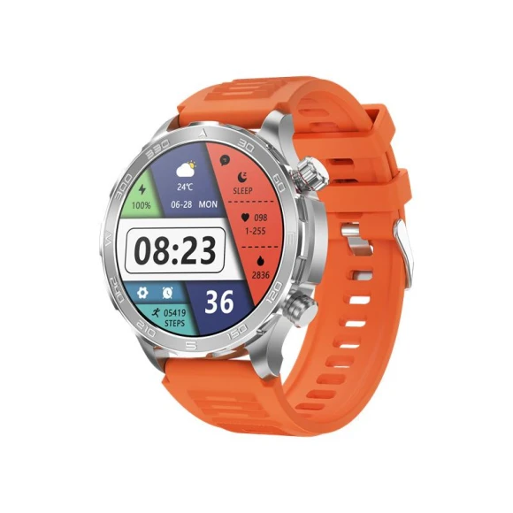 Men's Smart Watch with Large Screen, Bluetooth Calling, Heart Rate Monitor, Fitness Tracking, Wireless Charging — Smartwatches, ESTG