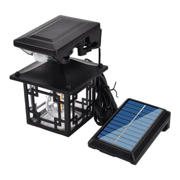 Outdoor Solar Lamp with Motion Sensor — Outdoor Security & Flood Lighting, Home Of Auto Parts