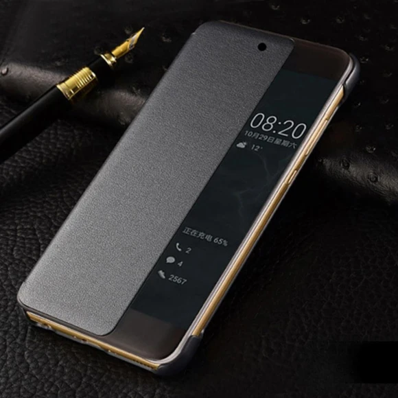 Phone Case with Auto Wake/Sleep and Smart View Window — Basic Cases, Go-Top Accessories