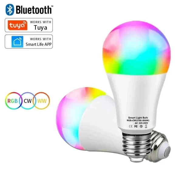Smart LED Light Bulb — Incandescent, Tuya