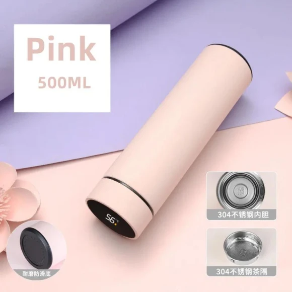 Smart Temperature Display Thermos — Beverage Warmers, Home Of Auto Parts