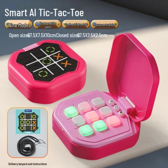 Tic Tac Toe Interactive Cross-Border Puzzle Game — Finishing Compounds, CreativeCorner