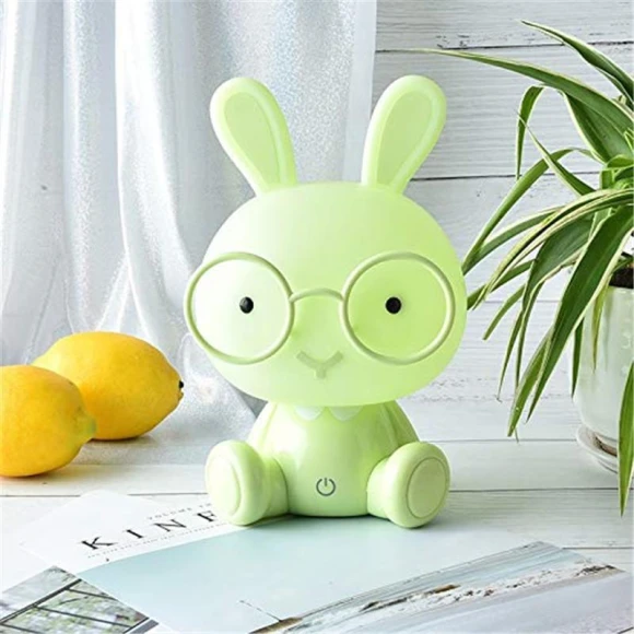 Touch Sensor LED Night Light with Cartoon Rabbit Design — LED, DC-HOME
