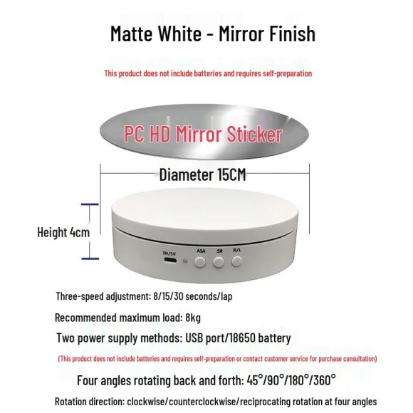Adjustable Smart Electric Rotating Table with Display — Finishing Compounds, HomeHarmony