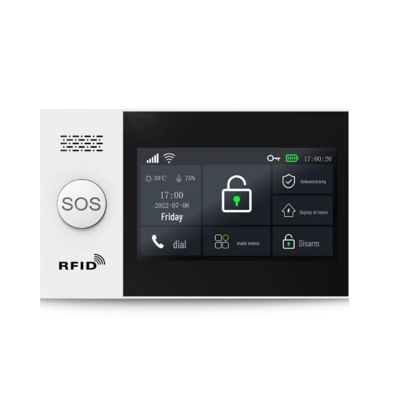 Alarm System with Touchscreen — Smart Home Security, Tuya