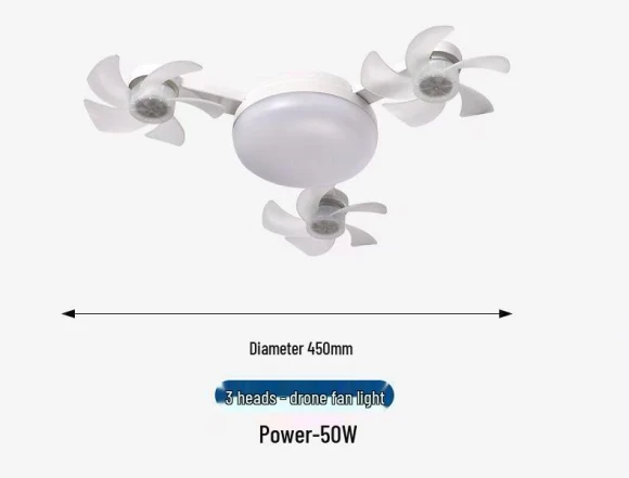 Creative LED Fan Light — Ceiling Fan Lighting Solutions, HomeHarmony