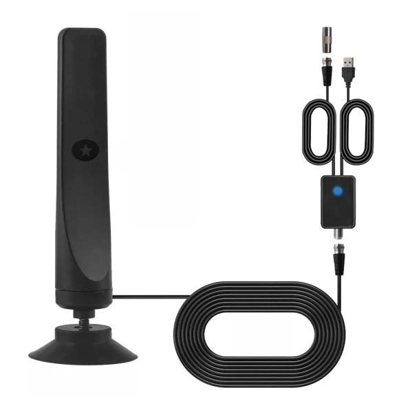 Digital TV Antenna with Signal Amplifier — Finishing Compounds, Mode Closet