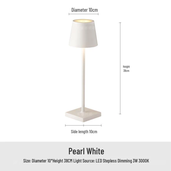 Fully Aluminum USB Lamp with Touch Panel — Reading Lights, HomeHarmony