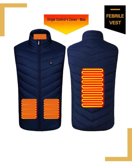 Men's Smart Heating Vest — Base Layers, UrbanEdge