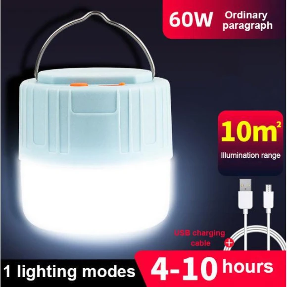 Portable LED Emergency Lighting Lamp with Mobile Device Charging — Flashlights, AI Supermarket