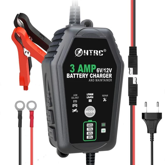Smart Battery Charger and Maintainer — Chargers, World Auto Parts