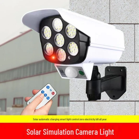 Smart Solar Garden Lights with Motion Sensor and Camera Design — Bases, HomeHarmony