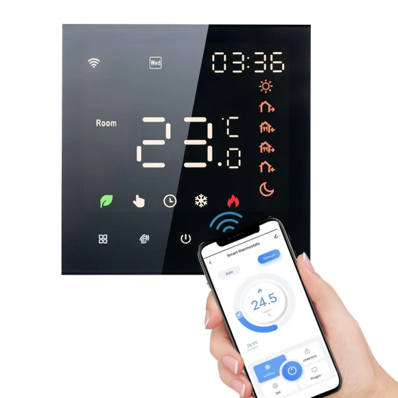 Smart Thermostat — HVAC Controls, Tuya