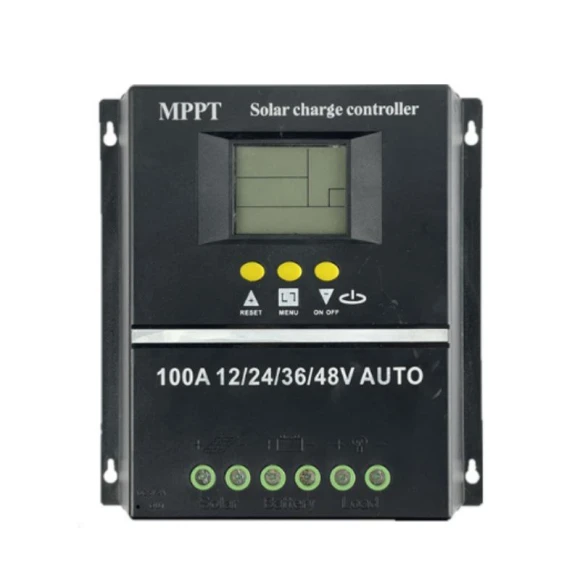 Solar Charge Controller with LCD Display — Power Management, ToolCraft
