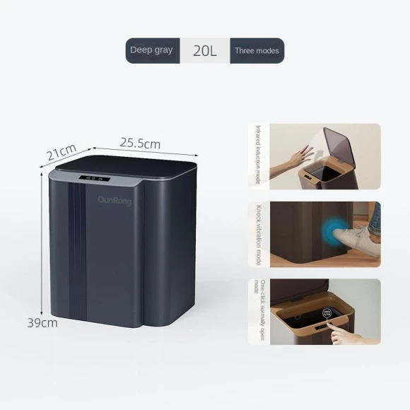 Automatic Sensor Trash Can — Kitchen Cans, Refreshing Home