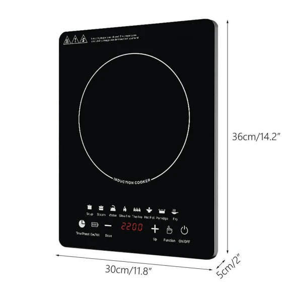 Induction Cooktop with Smart Electric Oven — Warming Drawers, Ideal World