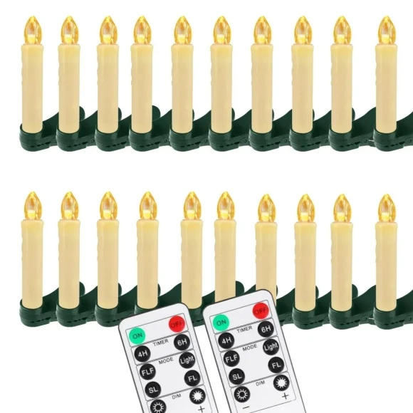 LED Candle Cones Set with Remote Control — Lighting Solutions, Binchi Lighting Appliances