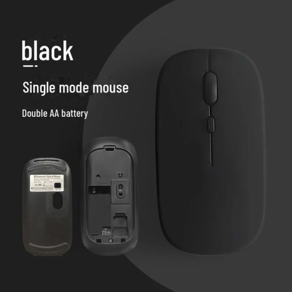 Silent Bluetooth Mouse with Dual Batteries — Keyboards, Smarter than future