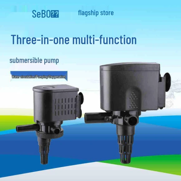 Silent Submersible Aquarium Pump — Air Pumps, Sobo