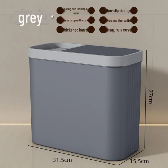 Smart Automatic Induction Trash Can with Lid — Kitchen Cans, DAISHU