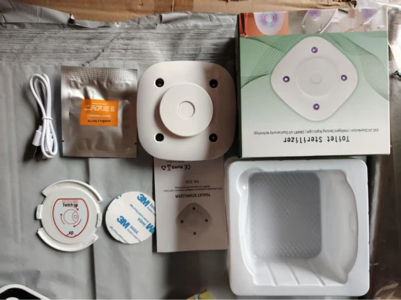 Smart UV Sterilizer for Toilet — Portable Air Purifiers, Value Vault